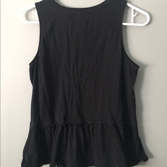 Old Navy peplum tank top - Picture 2 of 2
